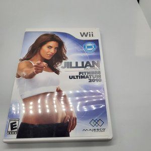 Jillian Michaels Fitness Ultimatum 2010 Nintendo Wii Video Game Disc